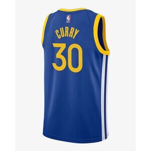 Nike NBA Golden State Warriors Stephen Curry Warriors Jersey Youth Large NWT